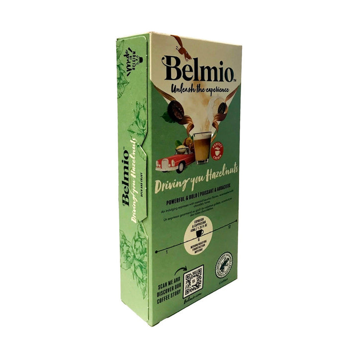 Belmio Driving you Hazelnut Nespresso® Compatible Capsules, 10 Pack