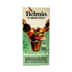 Belmio Driving you Hazelnut Nespresso® Compatible Capsules, 10 Pack