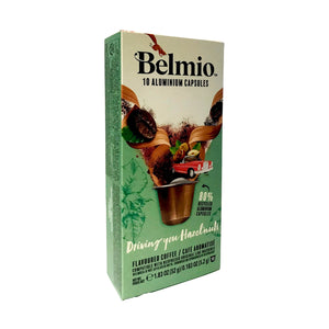 Belmio Driving you Hazelnut Nespresso® Compatible Capsules, 10 Pack