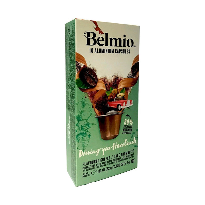 Belmio Driving you Hazelnut Nespresso® Compatible Capsules, 10 Pack