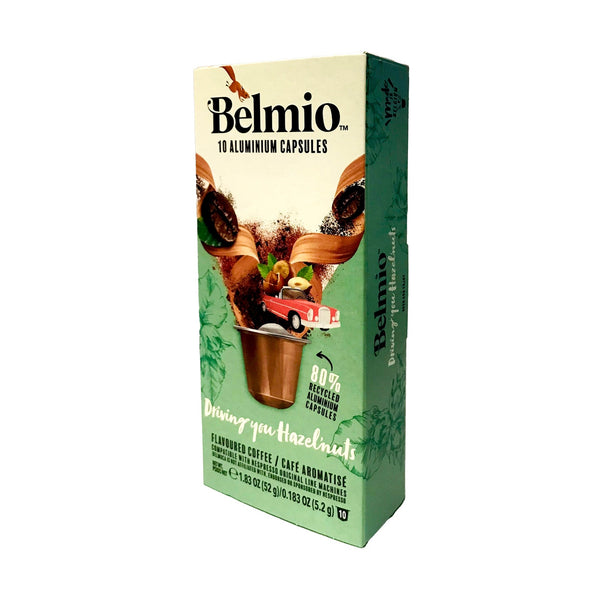 Belmio Driving you Hazelnut Nespresso® Compatible Capsules, 10 Pack