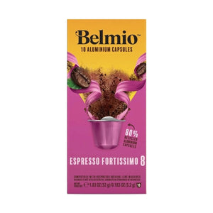 Belmio Espresso Fortissimo 8 Nespresso® Compatible Capsules, 10 Pack