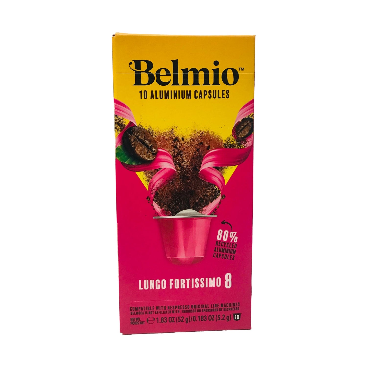 Belmio Lungo Forte Nespresso® Compatible Capsules, 10 Pack