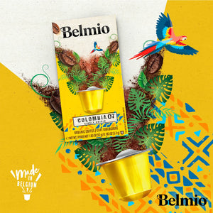 Belmio Organic Colombia 07 Nespresso® Compatible Capsules, 10 Pack
