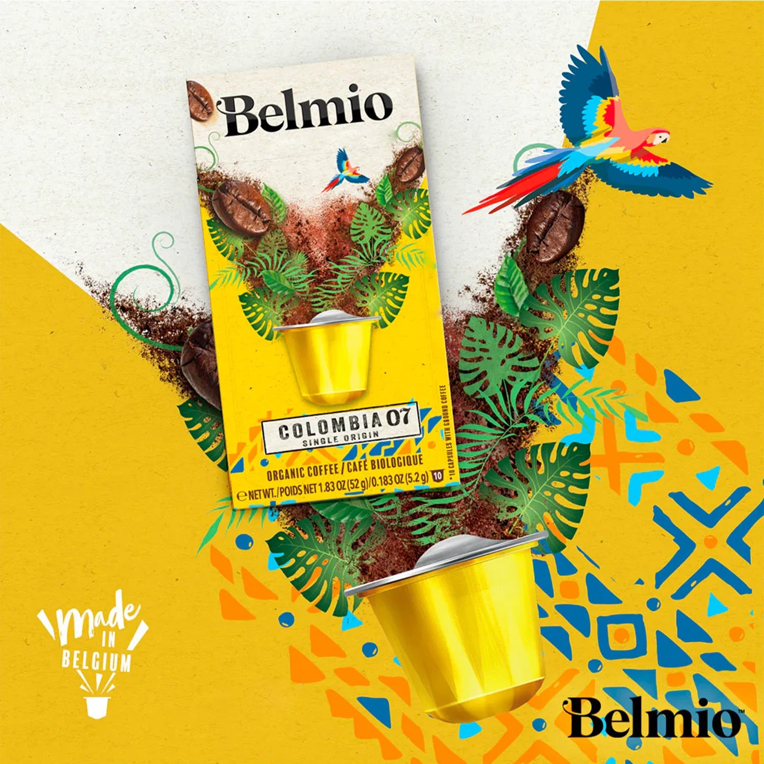 Belmio Organic Colombia 07 Nespresso® Compatible Capsules, 10 Pack