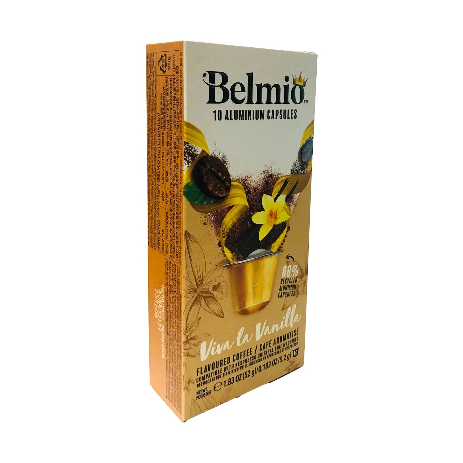 Belmio Viva La Vanilla Nespresso® Compatible Capsules, 10 Pack