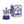 Bialetti Dolce&Gabbana Moka Induction 4 Cup Coffee Maker, Mediterranean Blue