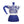 Bialetti Dolce&Gabbana Moka Induction 6 Cup Coffee Maker, Mediterranean Blue