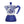 Bialetti Dolce&Gabbana Moka Induction 6 Cup Coffee Maker, Mediterranean Blue