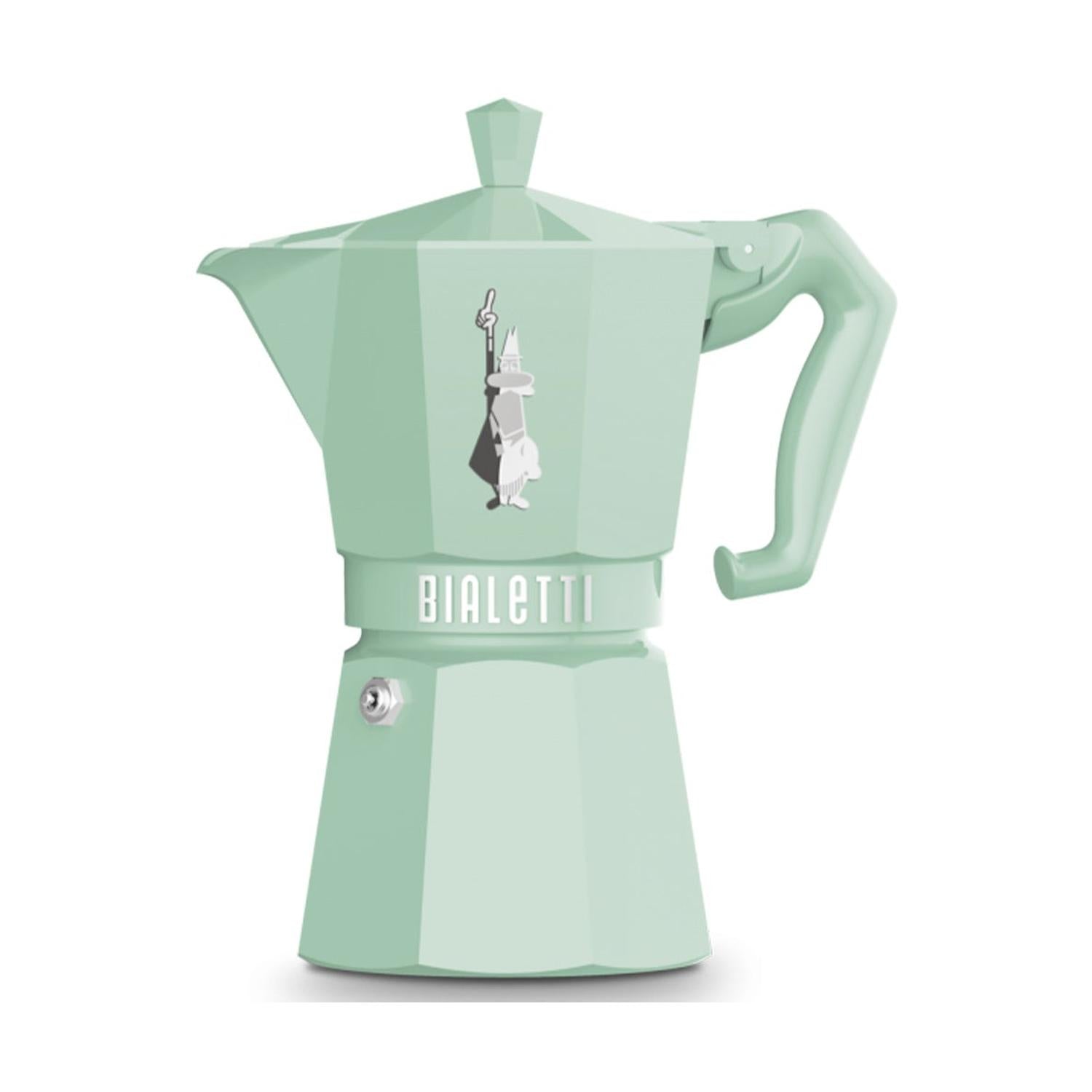 Bialetti Moka Exclusive 6 Cup Stovetop Espresso Maker, Green