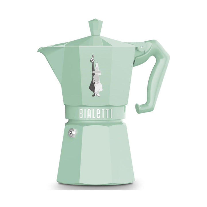 Bialetti Moka Exclusive 6 Cup Stovetop Espresso Maker, Green