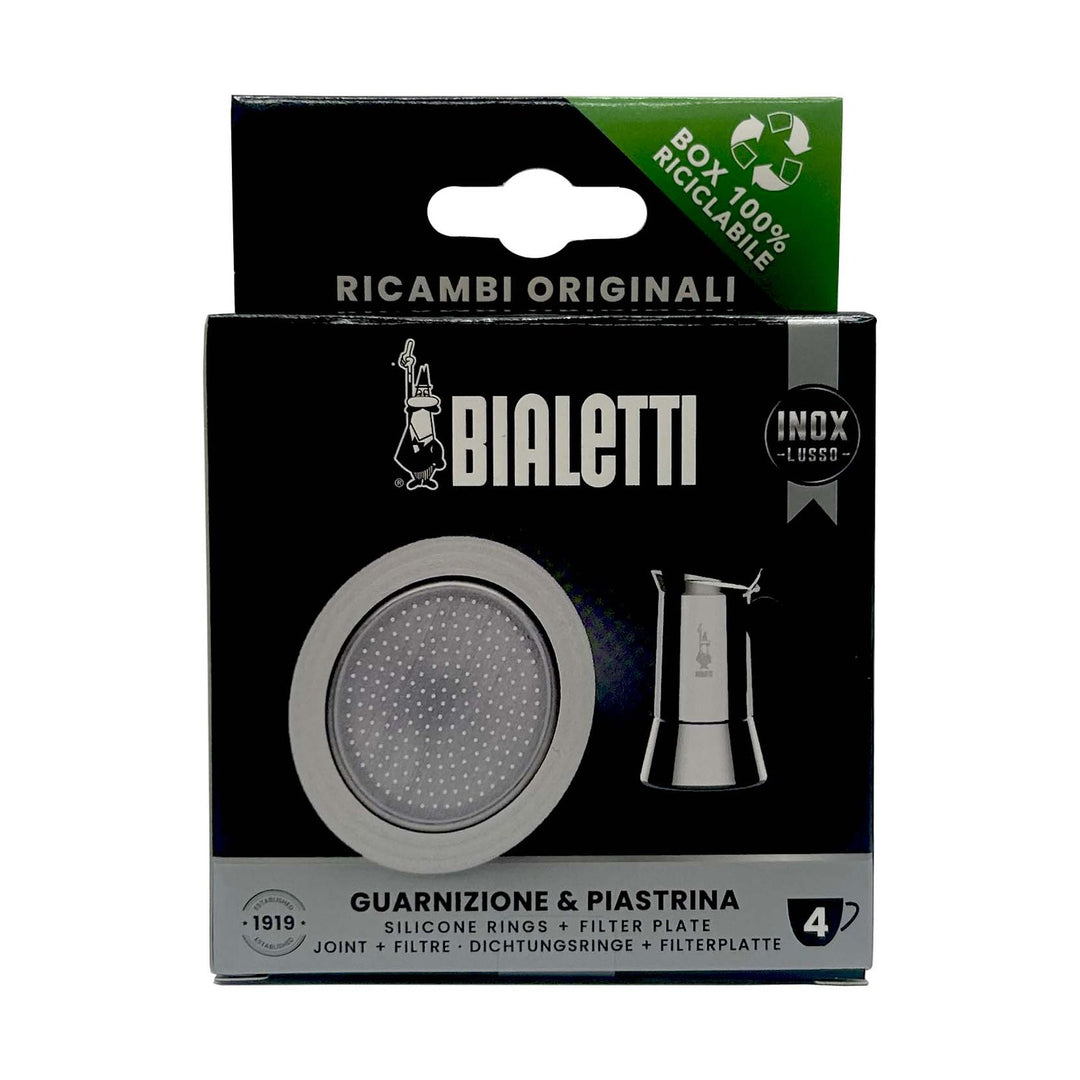 Bialetti SS 4 Cup Replacement Rubber Gasket/Filter