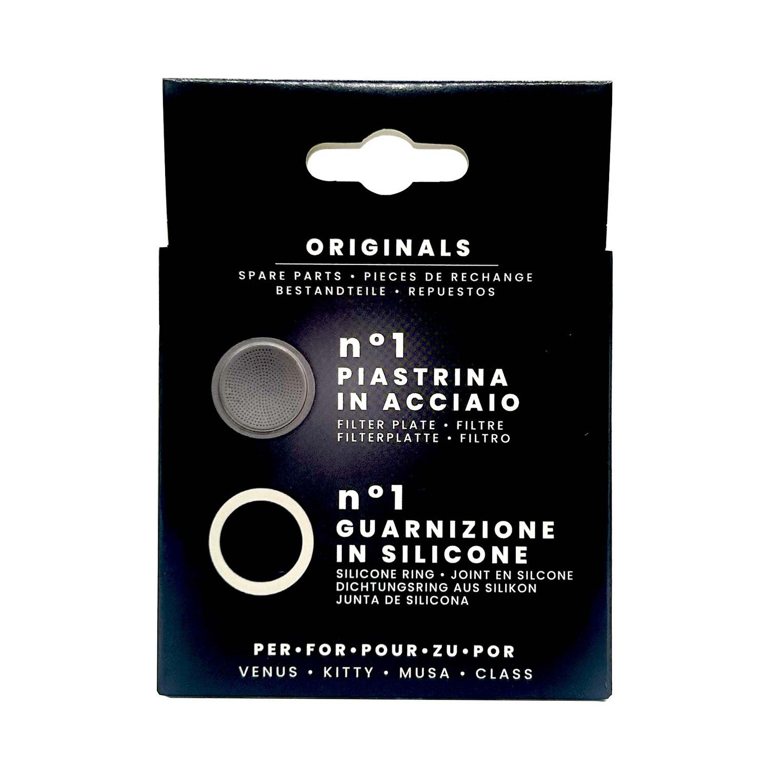 Bialetti SS 4 Cup Replacement Rubber Gasket/Filter#303440