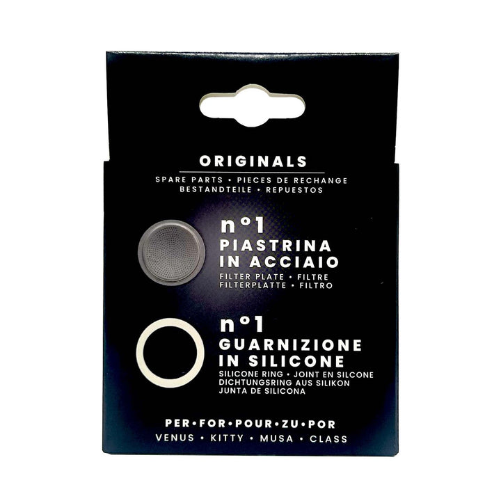 Bialetti SS 6 Cup Replacement Rubber Gasket/Filter