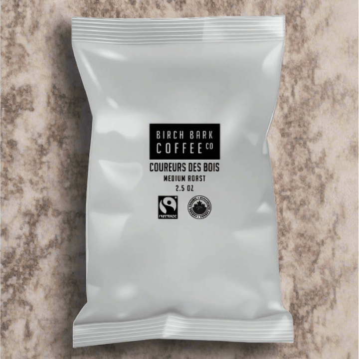 Birch Bark Coureurs Des Bois FTO Coffee Fraction Packs, 24 x 2.5 oz