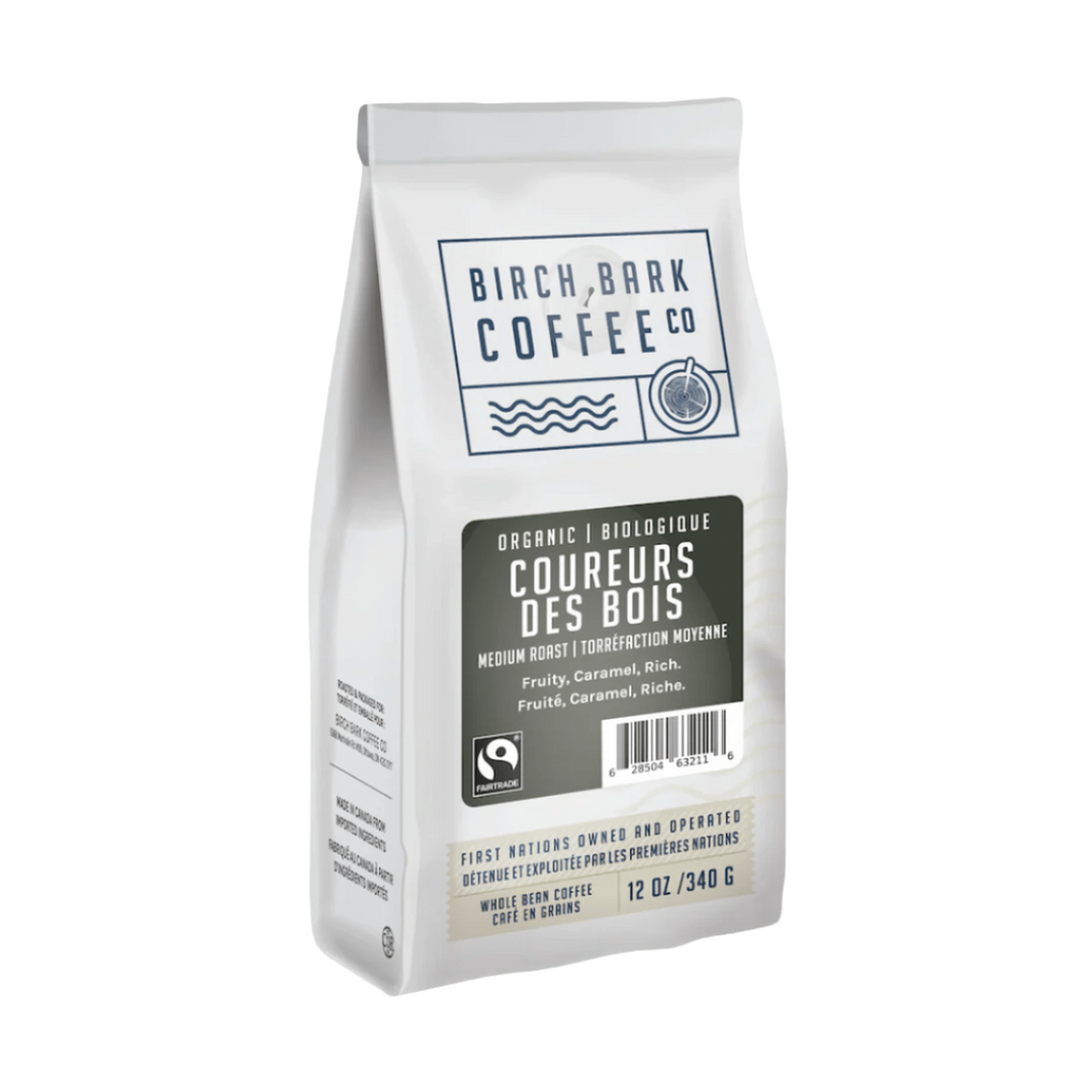 Birch Bark Coureurs Des Bois FTO Whole Bean Coffee, 12 oz