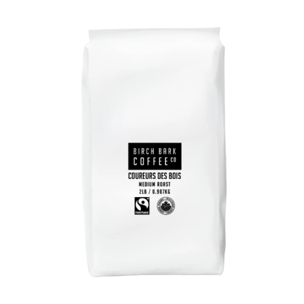 Birch Bark Coureurs Des Bois FTO Whole Bean Coffee, 2 lb