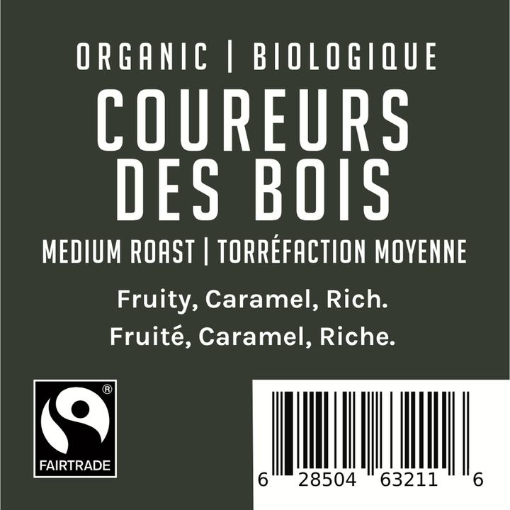 Birch Bark Coureurs Des Bois FTO Coffee Fraction Packs, 24 x 2.5 oz
