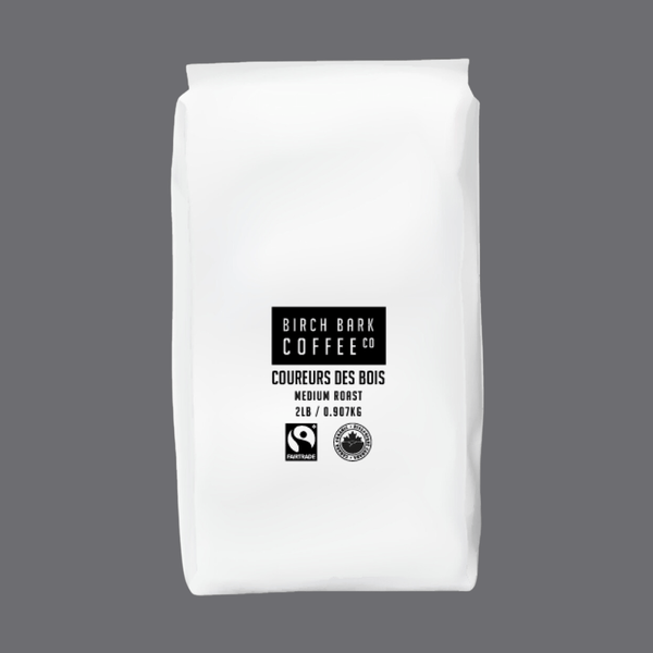 Birch Bark Coureurs Des Bois FTO Whole Bean Coffee, 2 lb