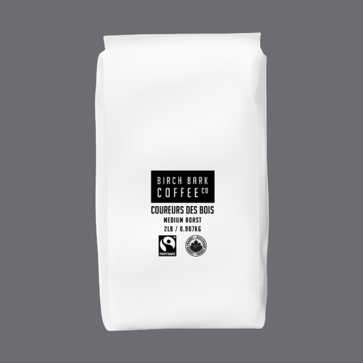 Birch Bark Coureurs Des Bois FTO Whole Bean Coffee, 2 lb
