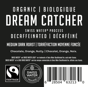 Birch Bark Dream Catcher Decaf FTO Whole Bean Coffee