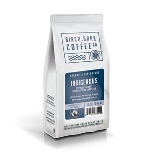 Birch Bark Indigenous Espresso FTO Ground Coffee, 12 oz
