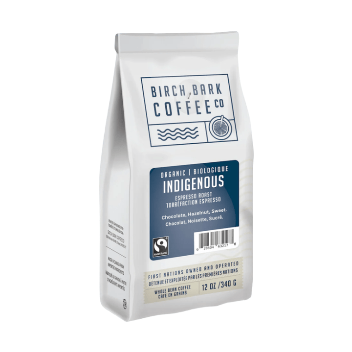 Birch Bark Indigenous Espresso FTO Whole Bean Coffee, 12 oz.