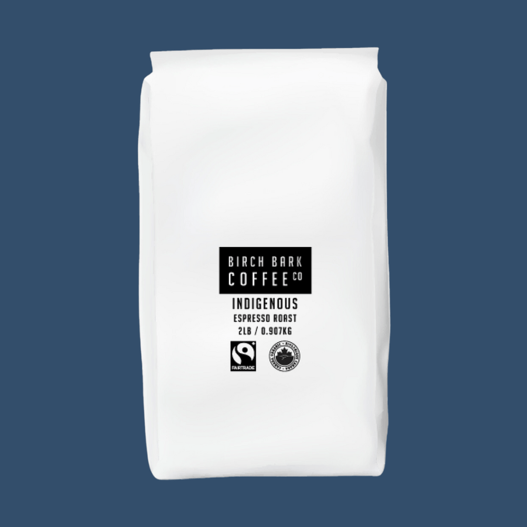 Birch Bark Indigenous Espresso FTO Whole Bean Coffee, 2 lb