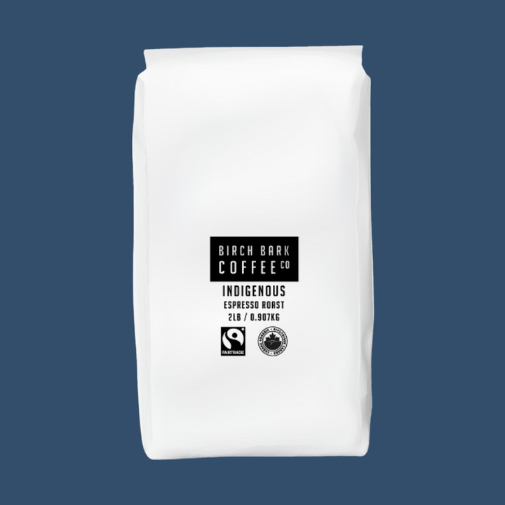 Birch Bark Indigenous Espresso FTO Whole Bean Coffee, 2 lb