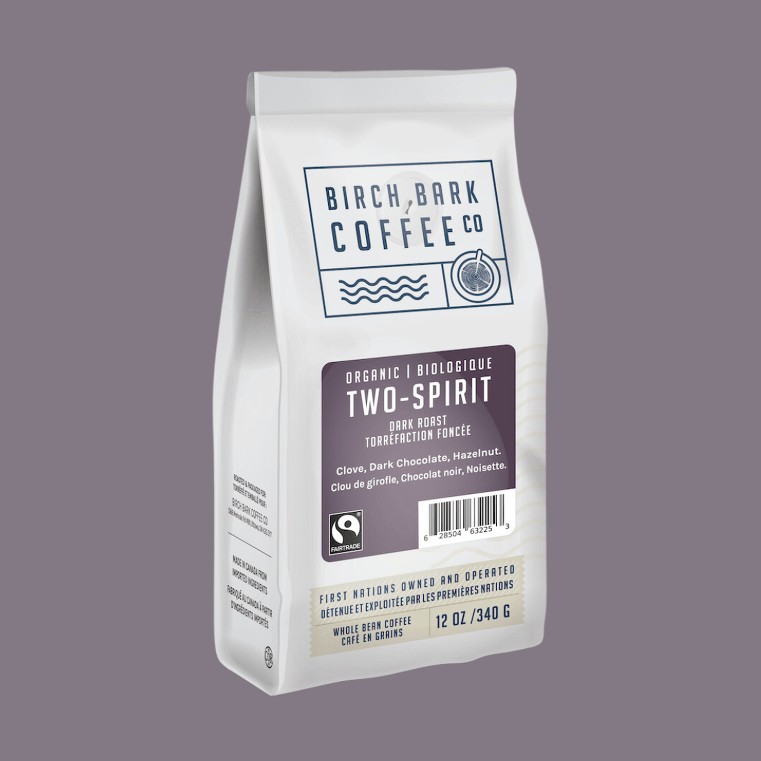 Birch Bark Two Spirit French Roast FTO Whole Bean Coffee, 12 oz