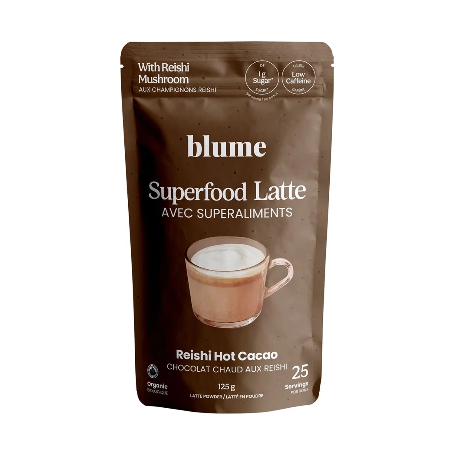 Blume Reishi Hot Cacao Superfood Latte Mix, 125g