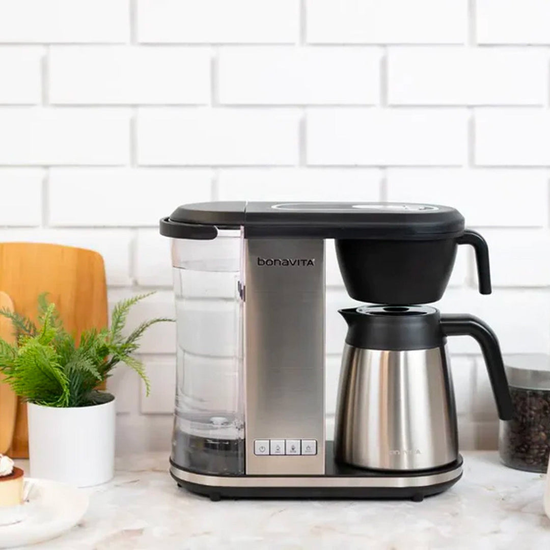 Bonavita Enthusiast 8-Cup Coffee Maker, Stainless Steel Thermal Carafe 