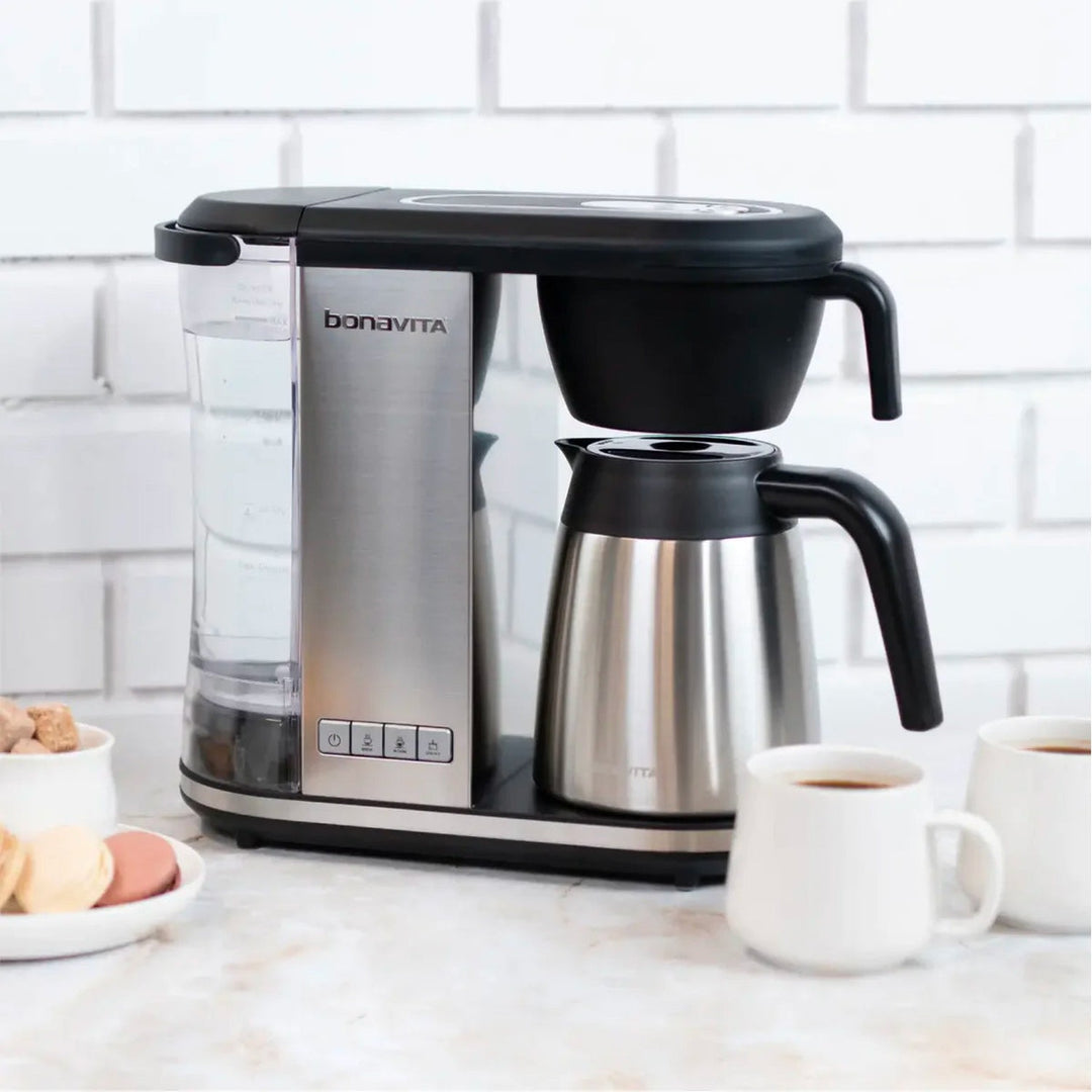 Bonavita Enthusiast 8-Cup Coffee Maker, Stainless Steel Thermal Carafe 