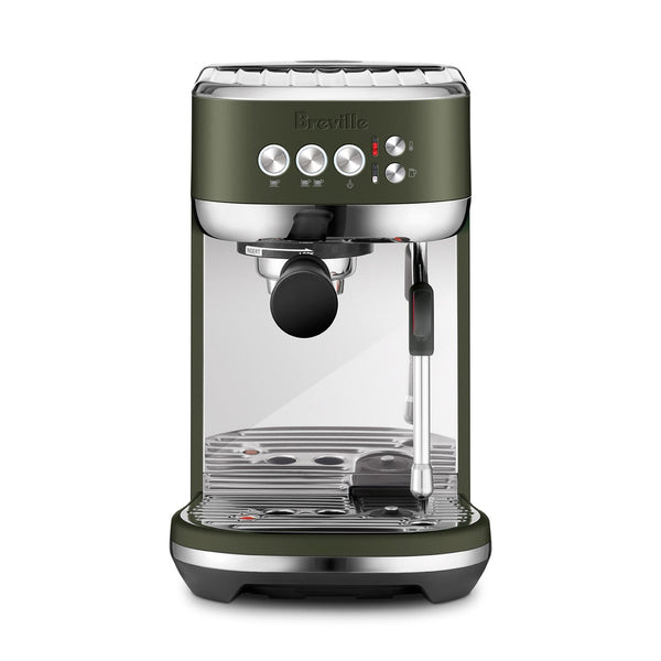 Breville Bambino Plus Automatic Espresso Machine, Olive Tapenade #BES500OLT