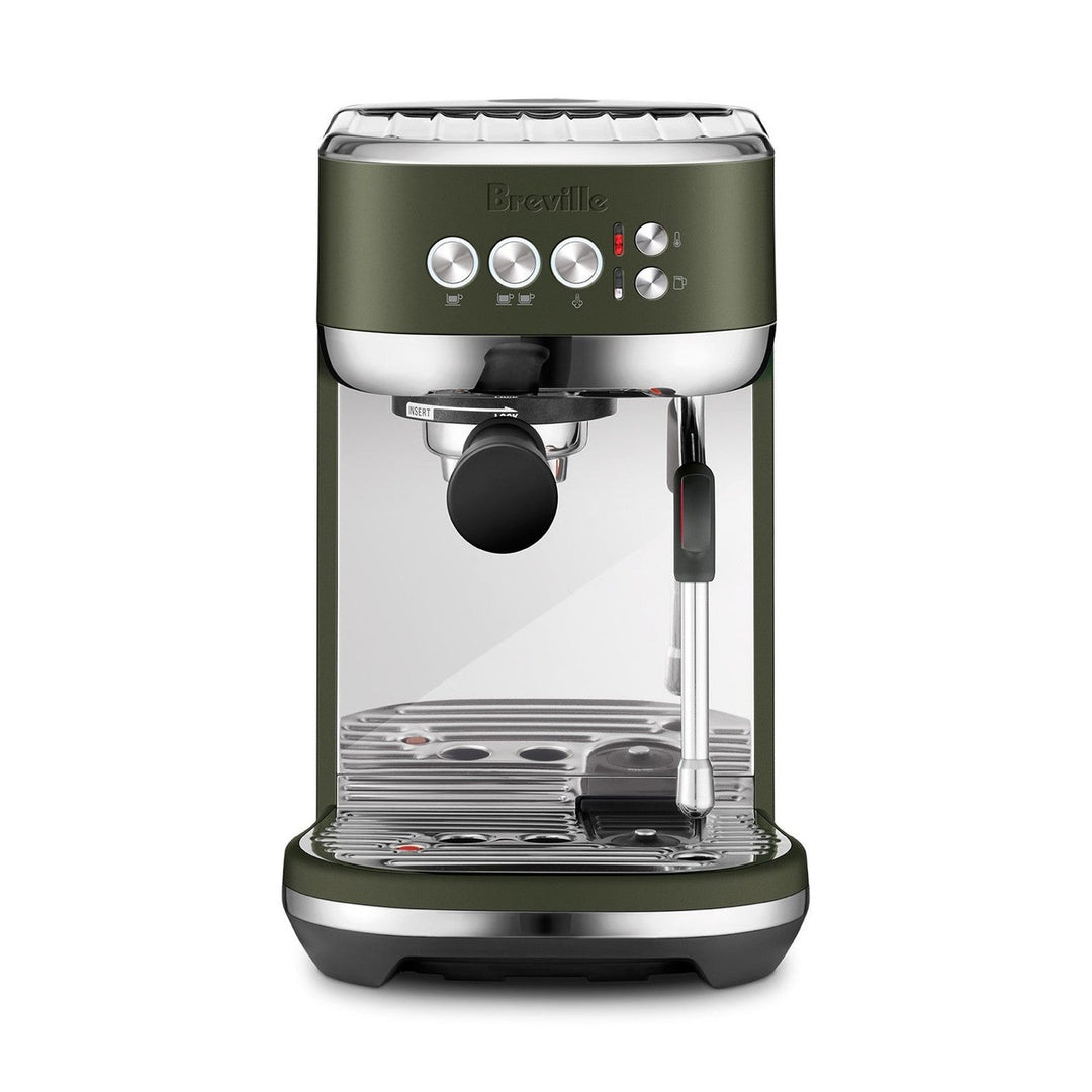 Breville Bambino Plus Automatic Espresso Machine, Olive Tapenade 