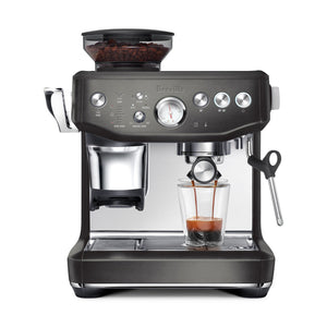 Breville Barista Express Impress Espresso Machine, Black Stainless #BES876BST
