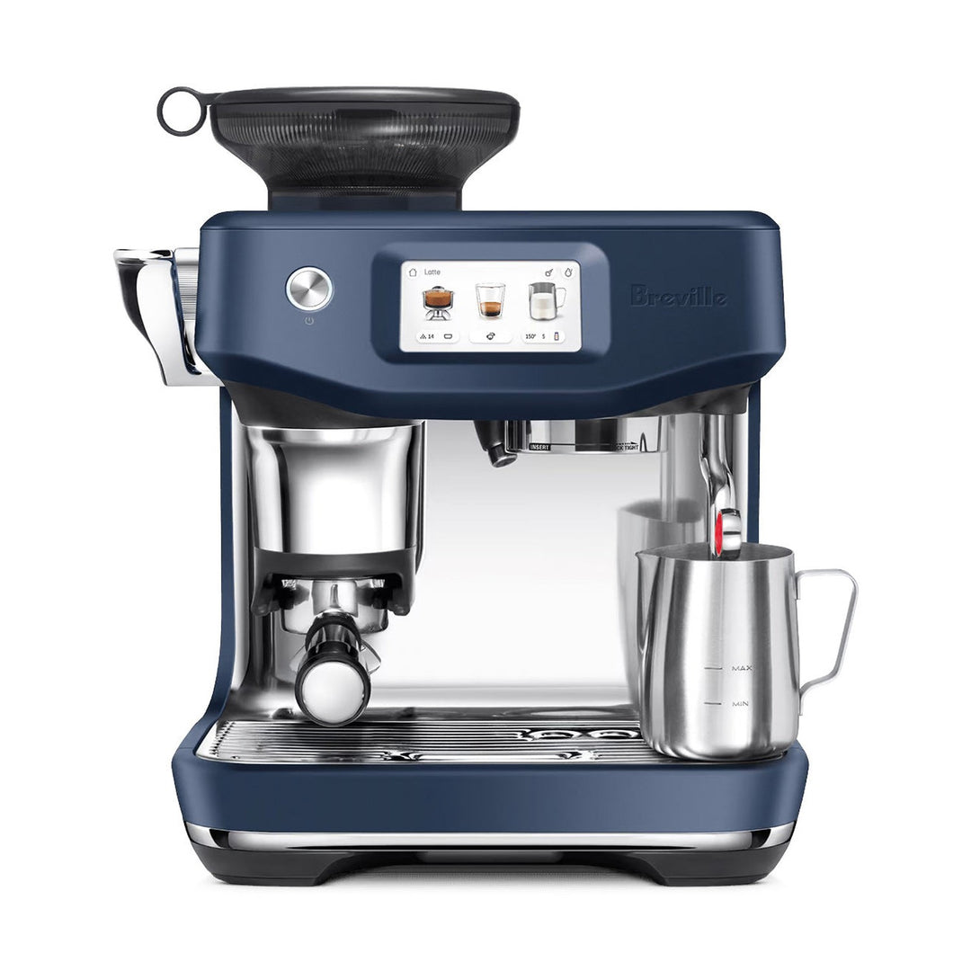 Breville Barista Touch Impress Automatic Espresso Machine, Damson Blue 