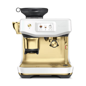 Breville Barista Touch Impress Automatic Espresso Machine, Sea Salt Brass #BES881SSB