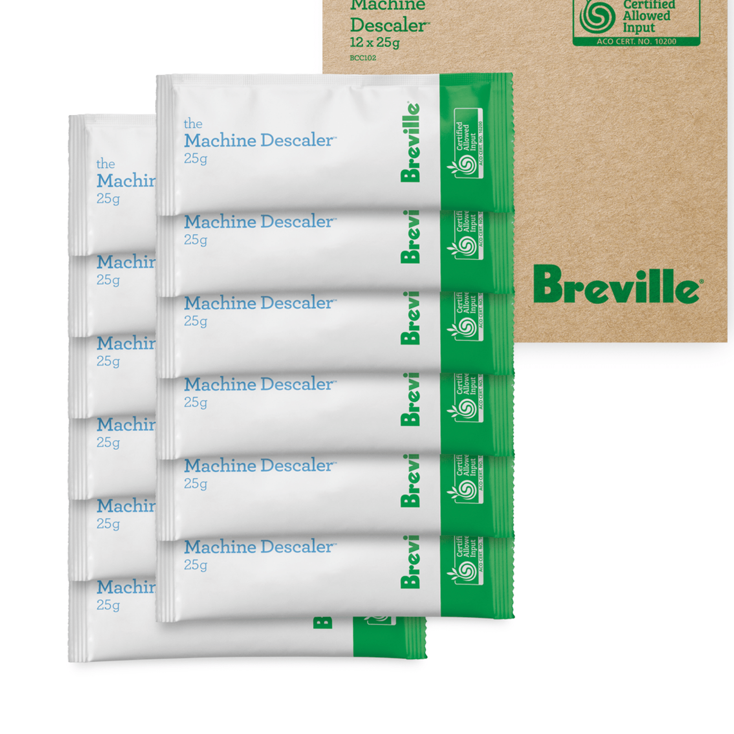 Breville Descaling Powder, 12 Pack