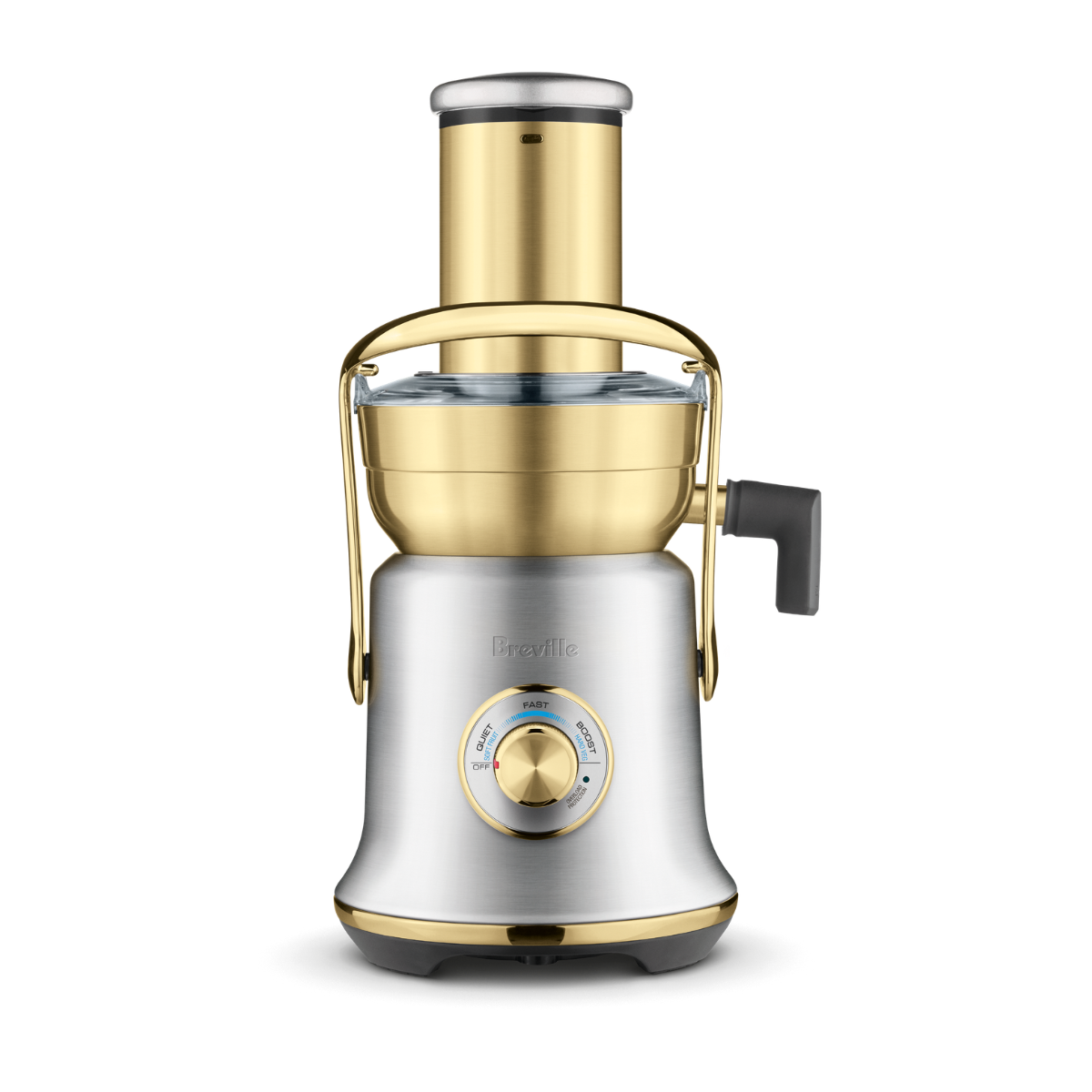 Breville Juice Fountain Cold XL Juicer, Brushed Steel Brass #BJE830BSB
