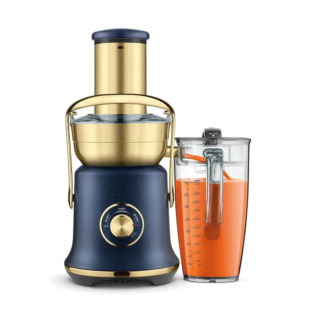 Breville Juice Fountain Cold XL Juicer, Damson Blue Brass 