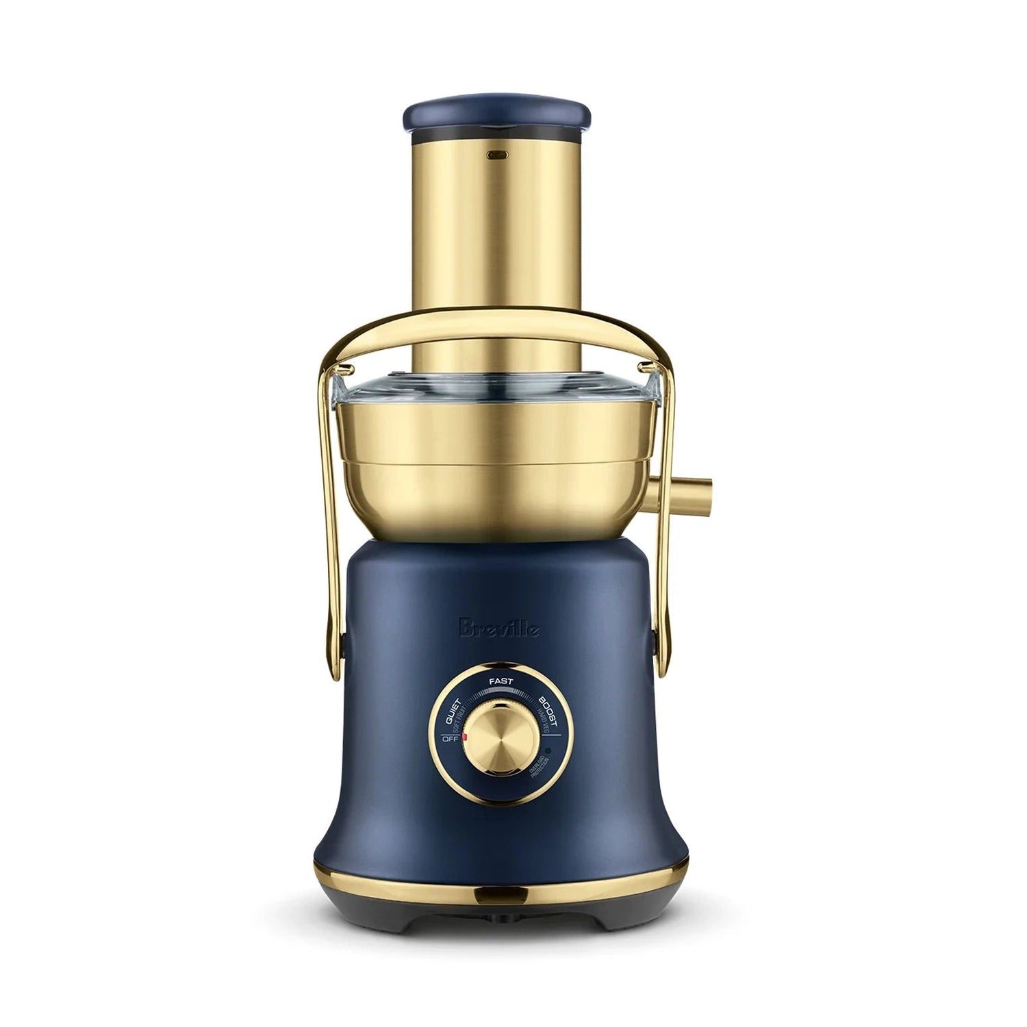 Breville Juice Fountain Cold XL Juicer, Damson Blue Brass #BJE830DBB