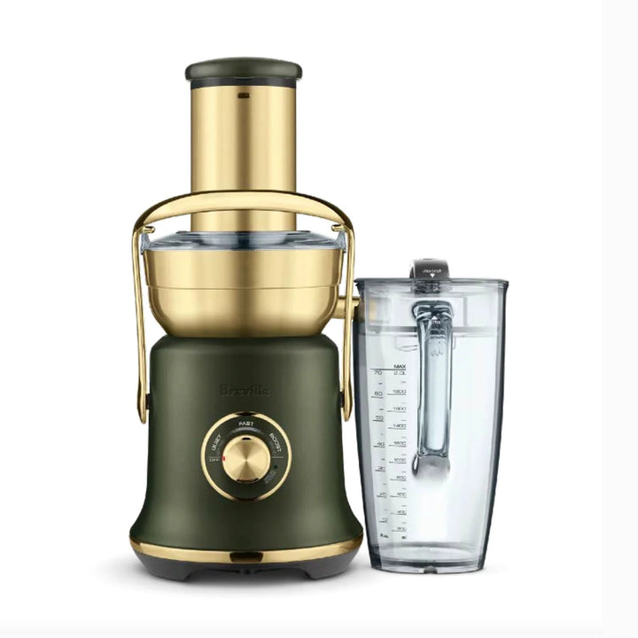 Breville Juice Fountain Cold XL Juicer, Olive Tapenade Brass 