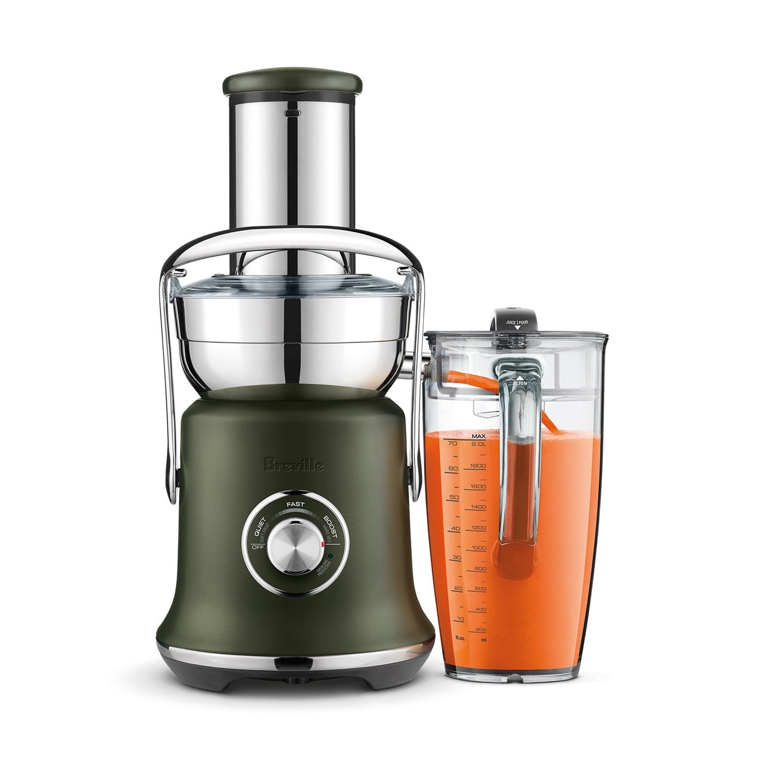 Breville Juice Fountain Cold XL Juicer, Olive Tapenade #BJE830OLT1BNA1