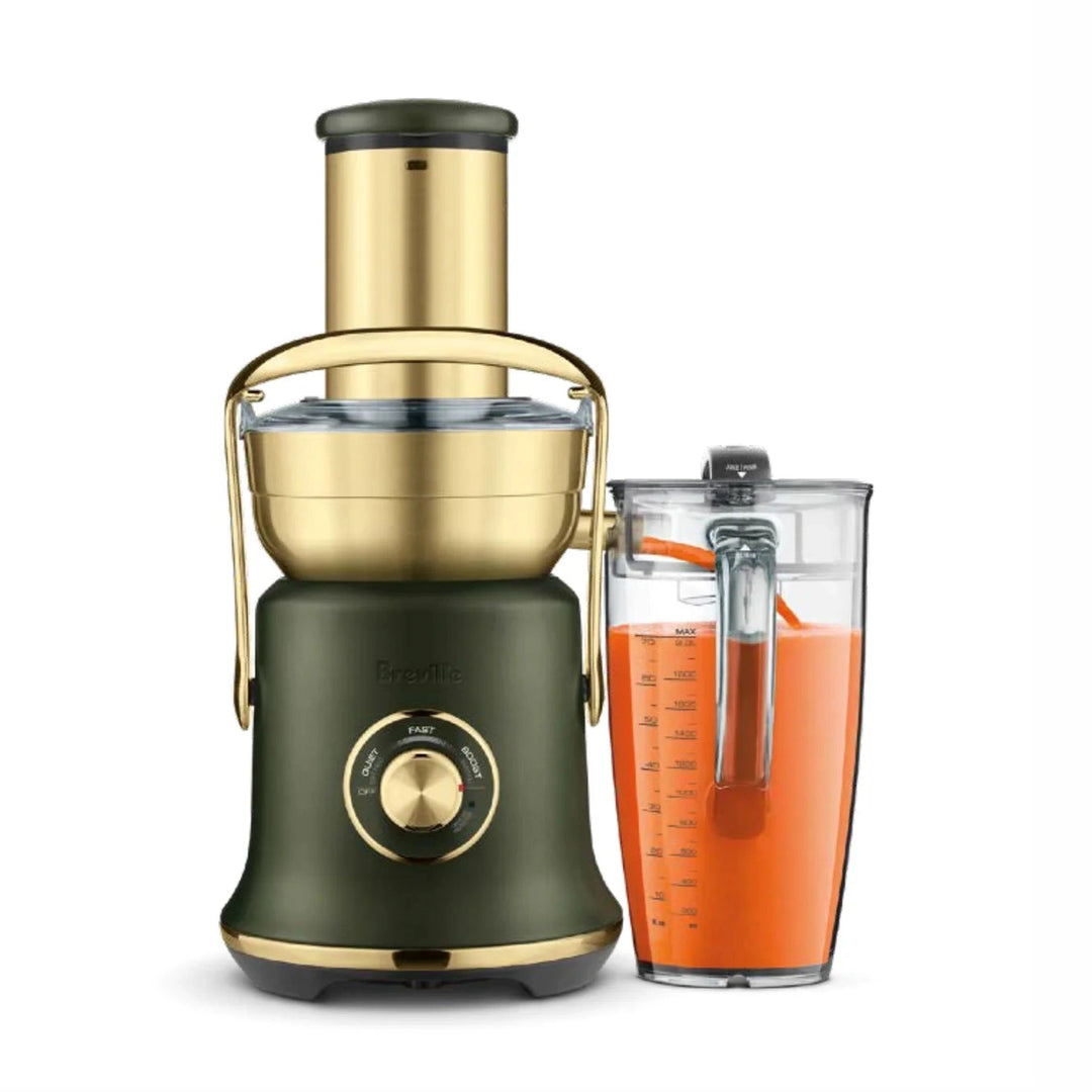 Breville Juice Fountain Cold XL Juicer, Olive Tapenade Brass 