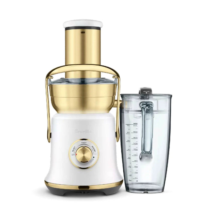 Breville Juice Fountain Cold XL Juicer, Sea Salt Brass 
