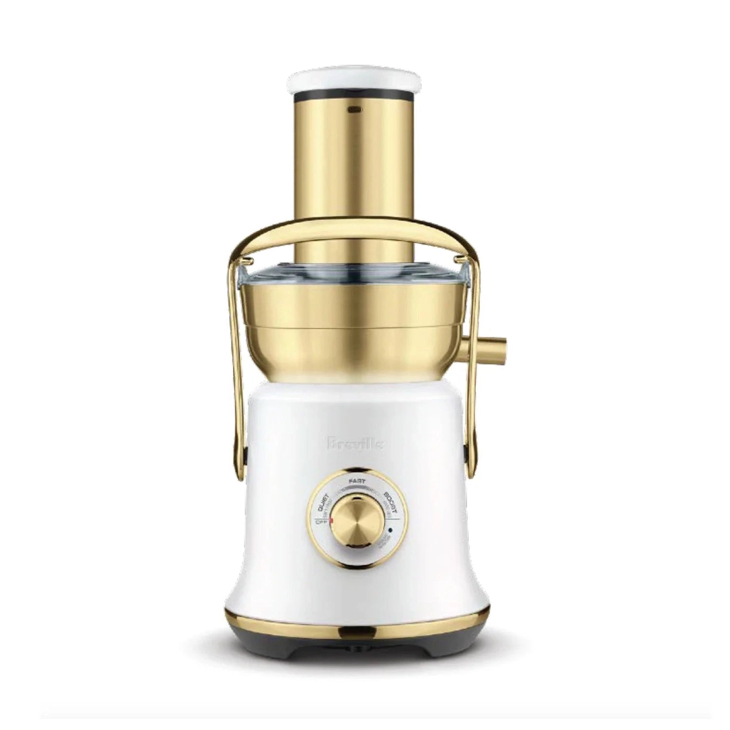 Breville Juice Fountain Cold XL Juicer, Sea Salt Brass #BJE830SSB