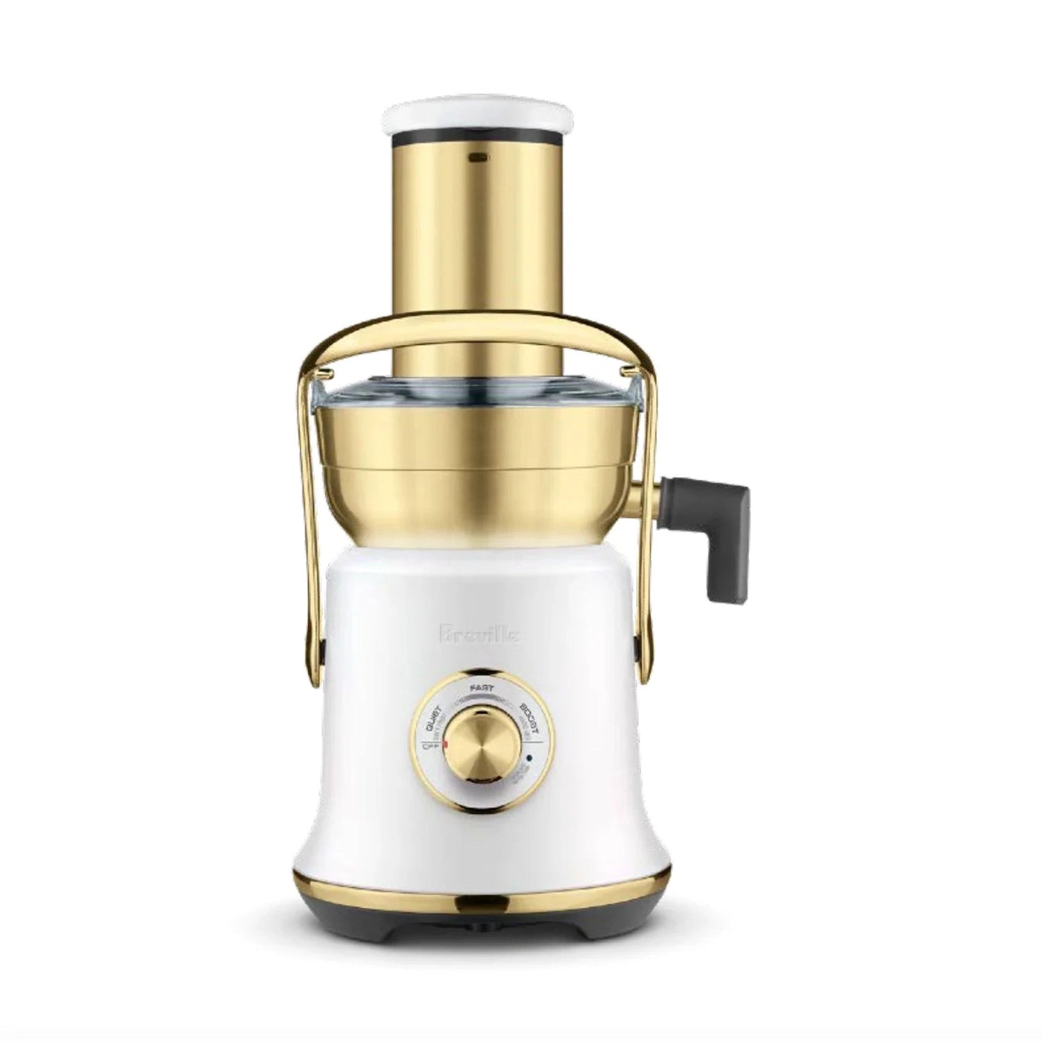 Breville Juice Fountain Cold XL Juicer, Sea Salt Brass #BJE830SSB