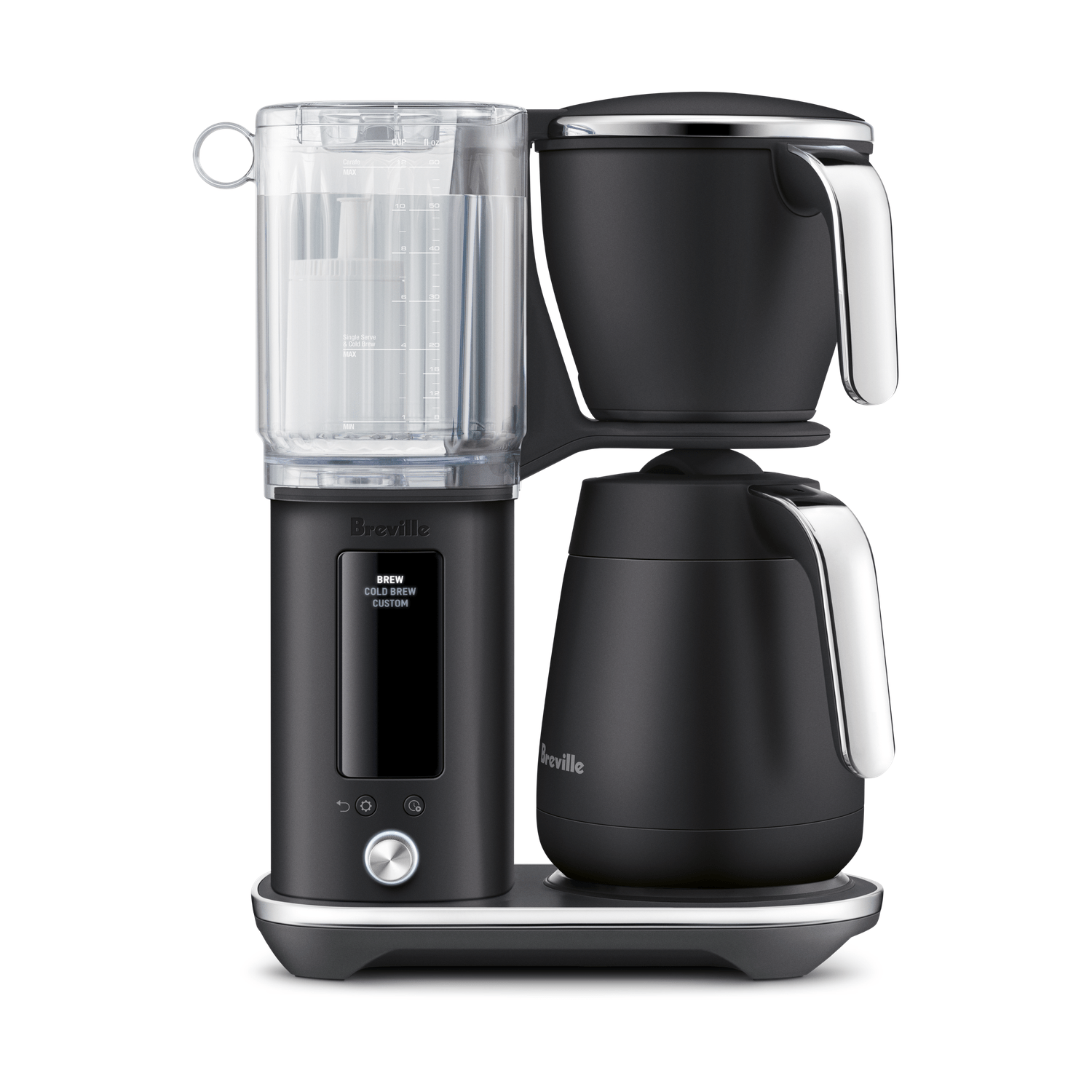 Breville Luxe Precision Brewer Black Truffle, Thermal Carafe, #BDC465BTR1BNA1