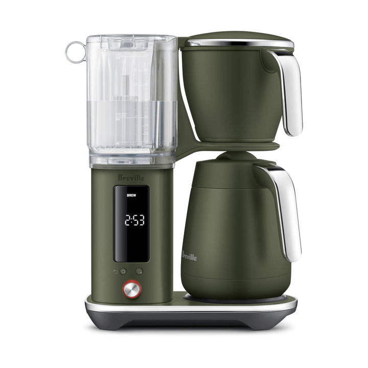 Breville Luxe Precision Brewer Olive Tapanade, Thermal Carafe, 